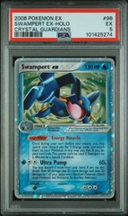 Swampert EX - 98/100 - Rare Holo EX - PSA 5
